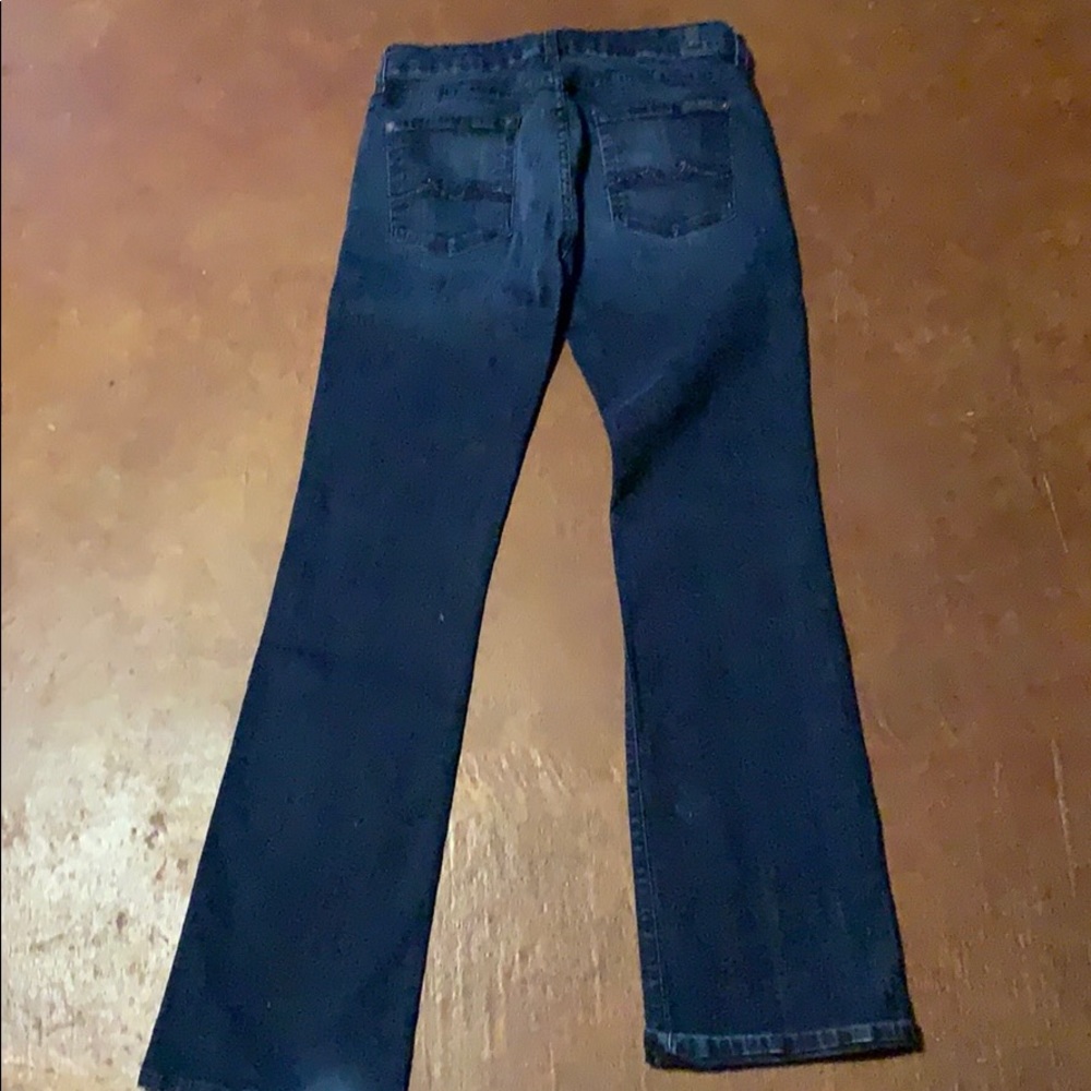 7FAMK SIZE 29 dark wash jeans.